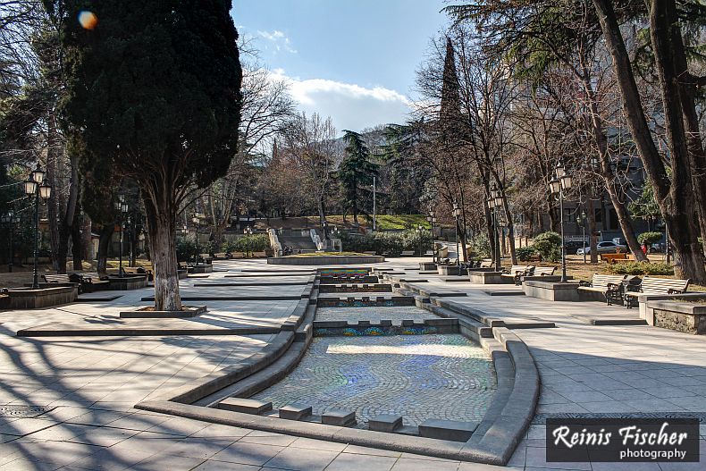 Giorgi Leonidze park in Tbilisi