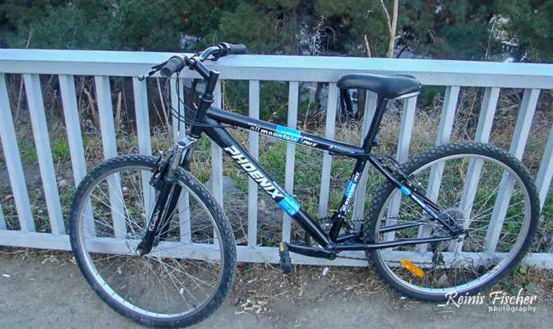 My newly acquired mountain bike