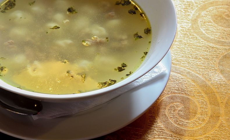 Azeri Dumpling Soup Dushbara
