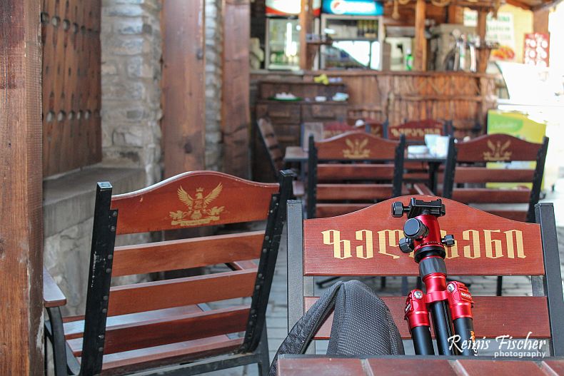 ...even a tripod needs a rest