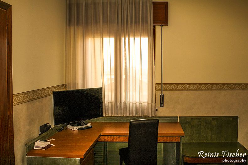 Small flat screen TV