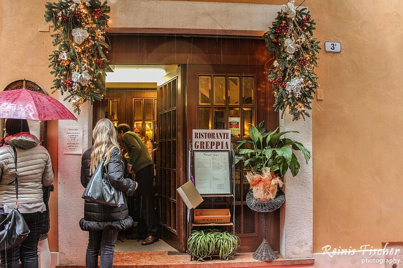 Greppia restaurant in Verona