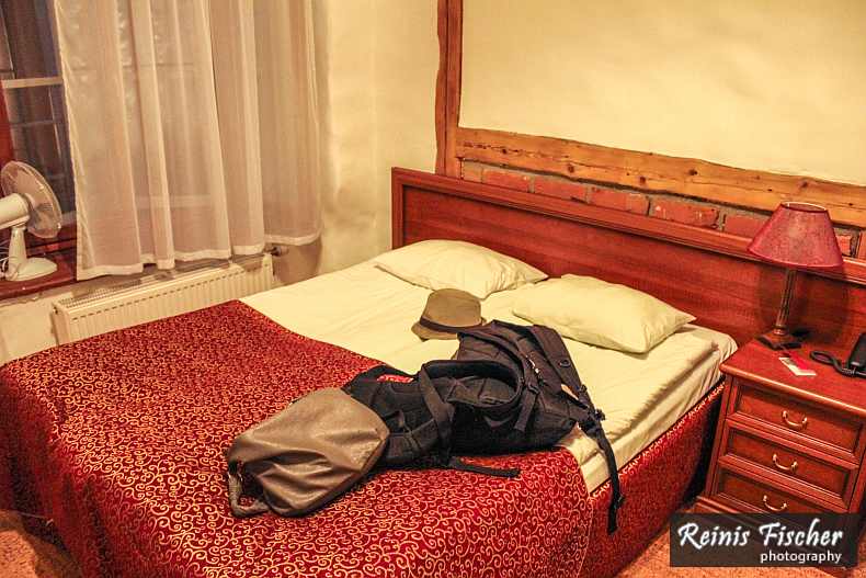 Our room at St.Olav hotel in Tallinn, Estonia