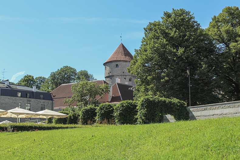 Medieval tower in Tallinn