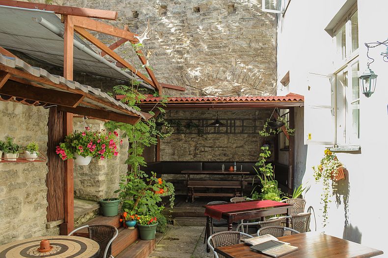 at Georgian Tavern in Tallinn