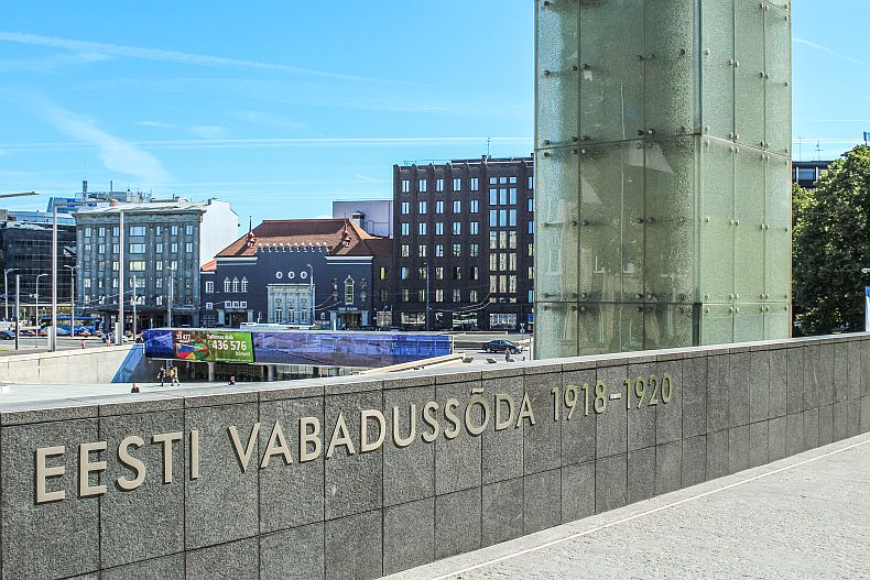 Ensemble of  Estonian War of Independence in Tallinn