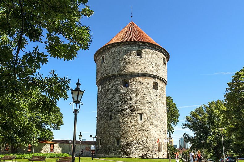 One of the famous Tallinn towers