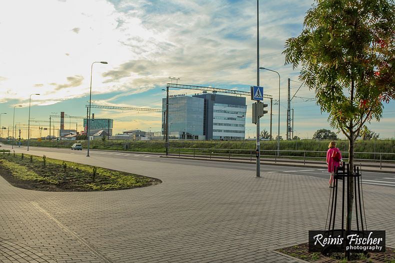 Industrial landscape in Tallinn (somewhere around Ulemiste shopping mall)