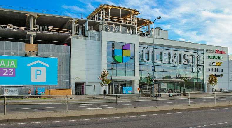 Ulemiste shopping mall in Tallinn, Estonia