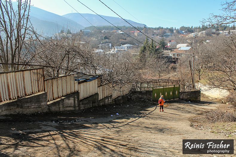 Steep path near Tskneti