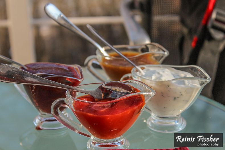Sauces for the meat