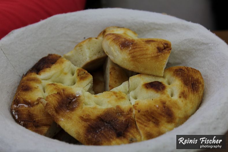 Delicious Turkish Pide bread
