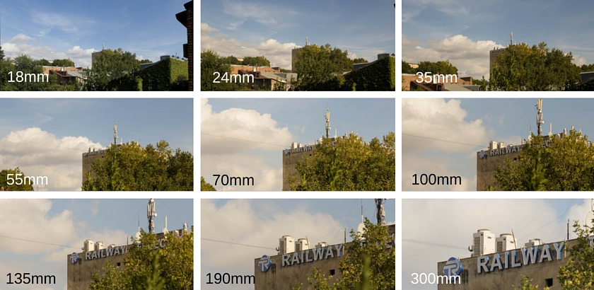 Understanding focal length: Testing 18-55mm and 70-300mm lenses ...