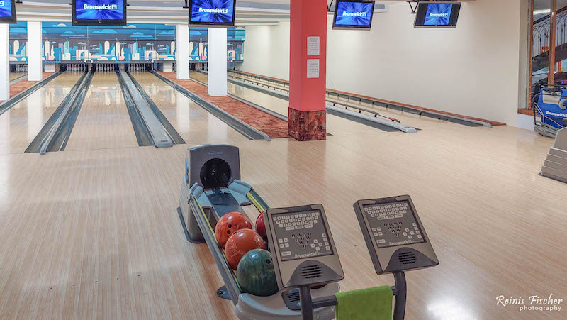 Bowling center at Kopola hotel