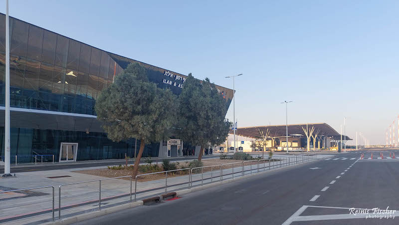 Terminal building at Ramon international airport