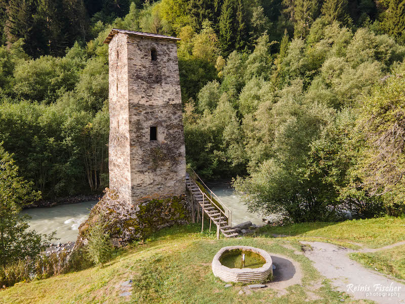 The tower of Love in Svaneti