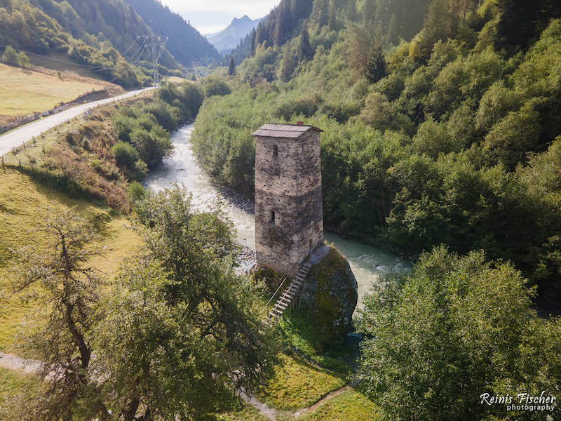 The tower of Love in Svaneti