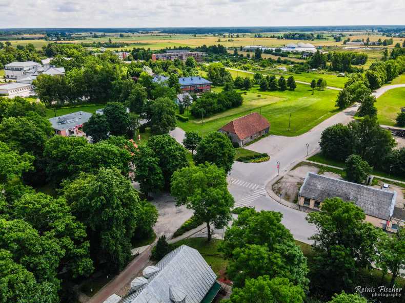 Nīca from a drone flight