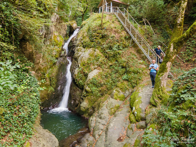 Ophitara Three Cascade Waterfall in Georgia