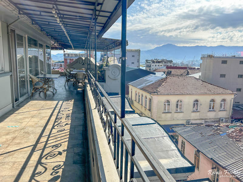 Terrace at Hotel O.Galogre in Batumi