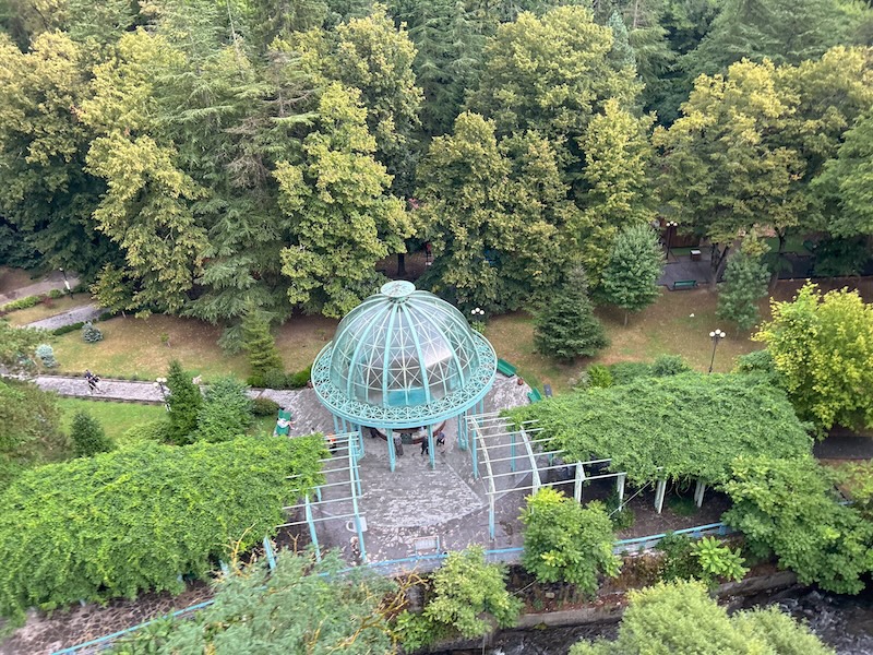 Borjomi National park, with famous fountain