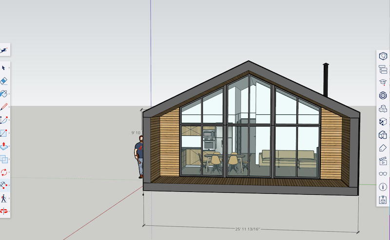 3D Modeling Scandi House