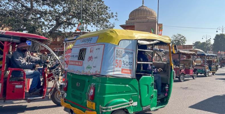 Rickshaw in Jaipur