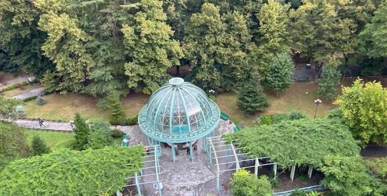Borjomi National park, with famous fountain