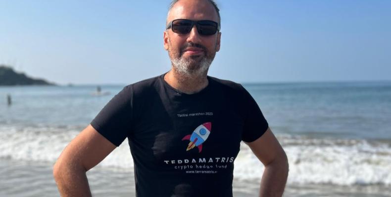 Growing TerraMatris crypto hedge fund near the Indian Ocean