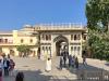Courtyard at City palace of Jaipur ion India