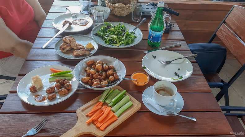 Dinner at Salty Garden