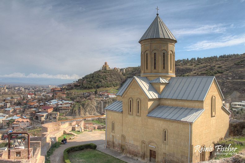 St. Nicholas Church inside Narikala fortress