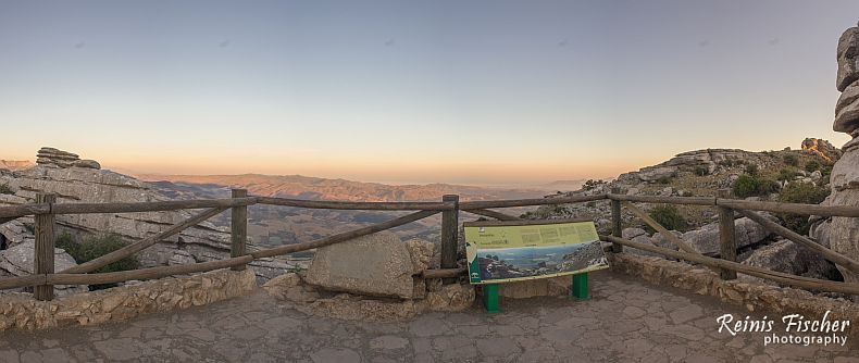Viewing platform at El Torcal