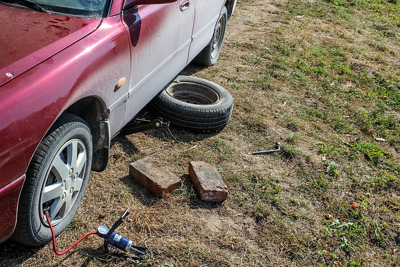 you can use a spare tire also