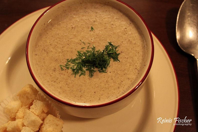 Mushroom cream soup