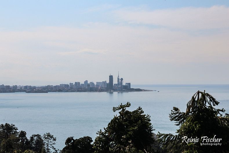 View toward Batumi city