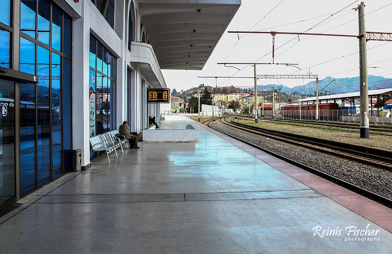 Peron at Batumi Railway station