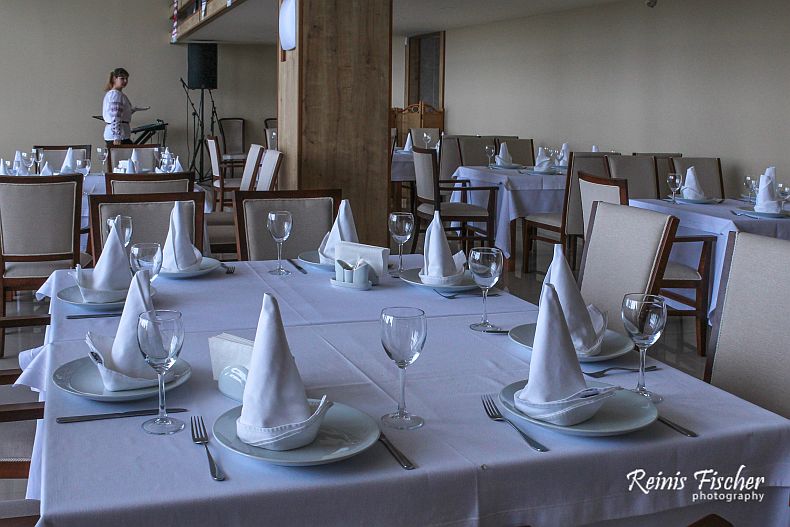 Spacious space at Ukrainochka in Batumi