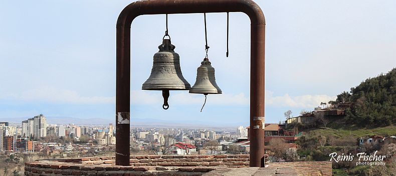 Church bells a top on the fortress walls
