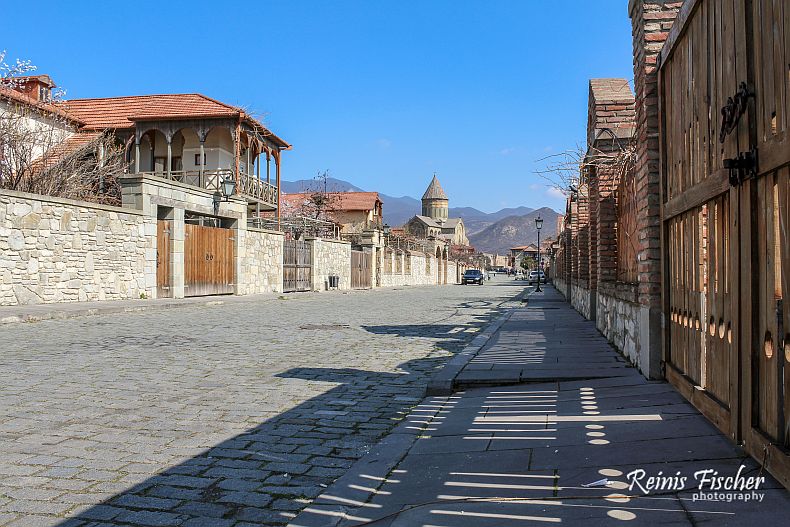 Cobbled street in Mtskheta