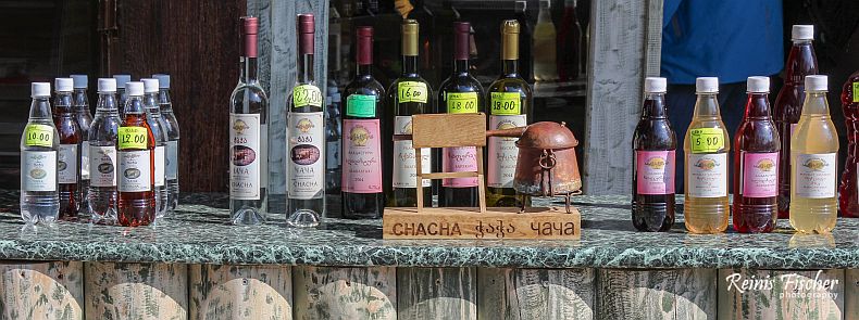 Georgian wines and chacha