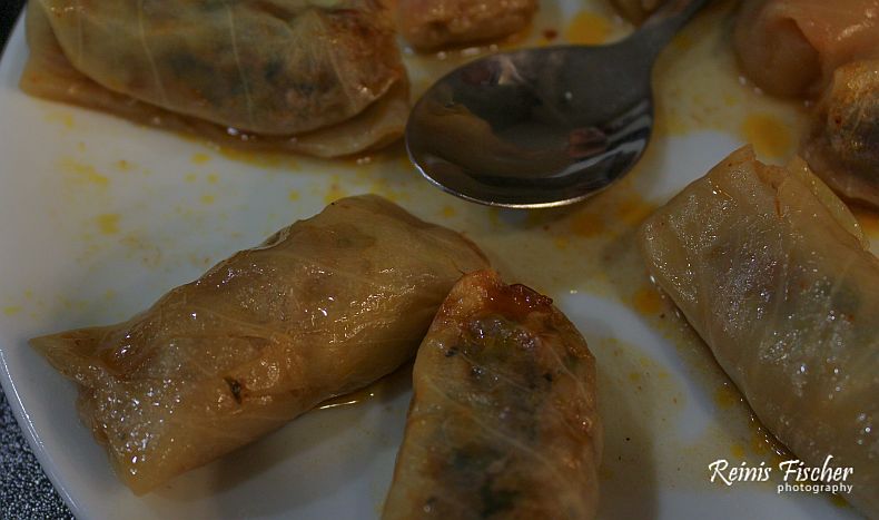 Armenian cabbage dolma