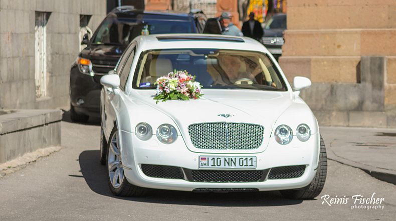 Wedding limousine 