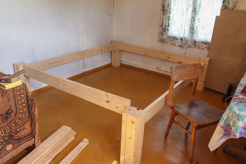 Installing bed frame