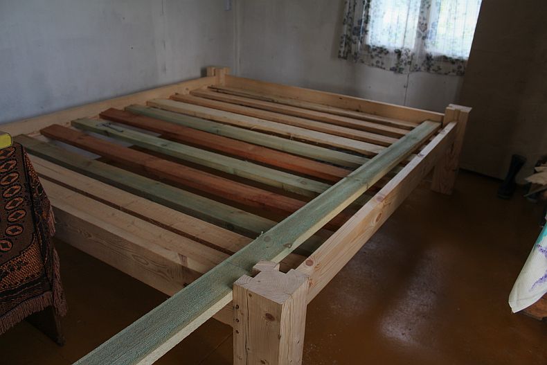 Bed frame completed