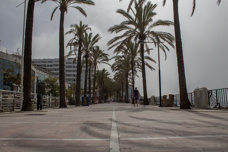 Boulevard in Marbella