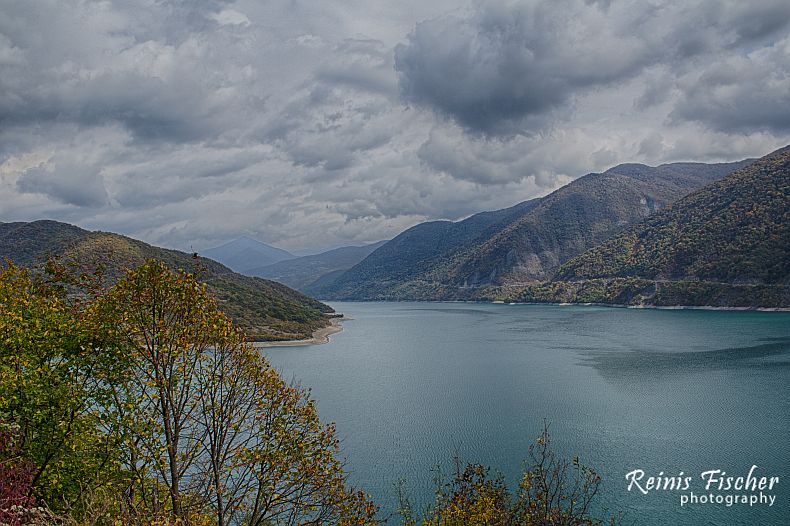 Zhinvali water reservoir