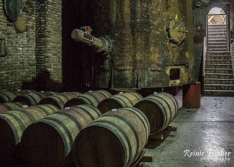 Barrels for storing wine