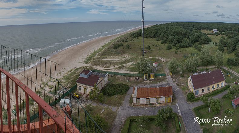 Panoramic views toward Baltic Sea