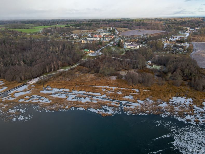 Vilgāle from a drone flight
